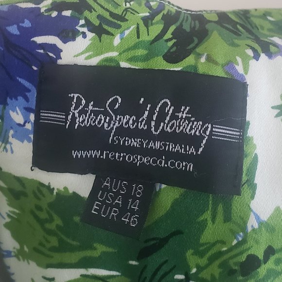 Retrospec'd Suzie Cornflower Dress XL/XXL - Picture 8 of 14